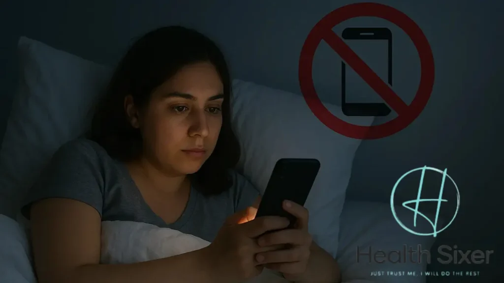 Avoiding screen time before going to sleep is good for health.