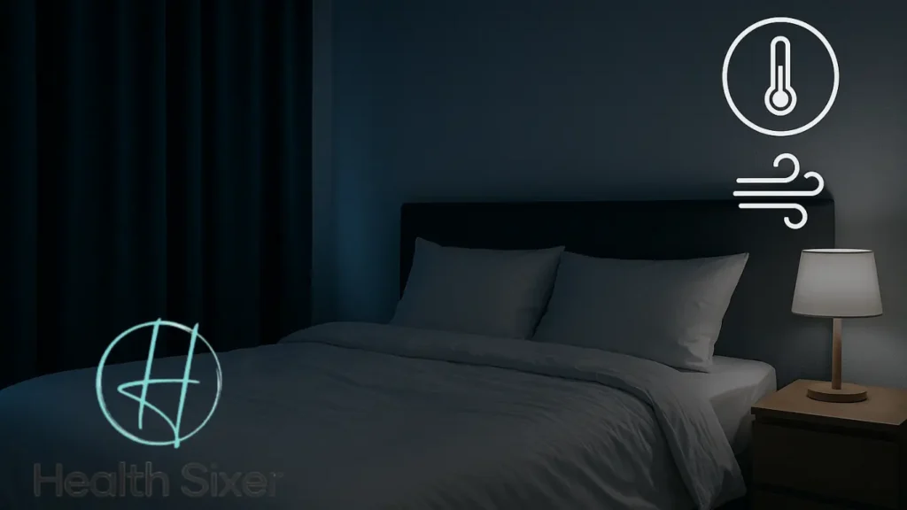 Sleep friendly bedroom is good for sleeping.